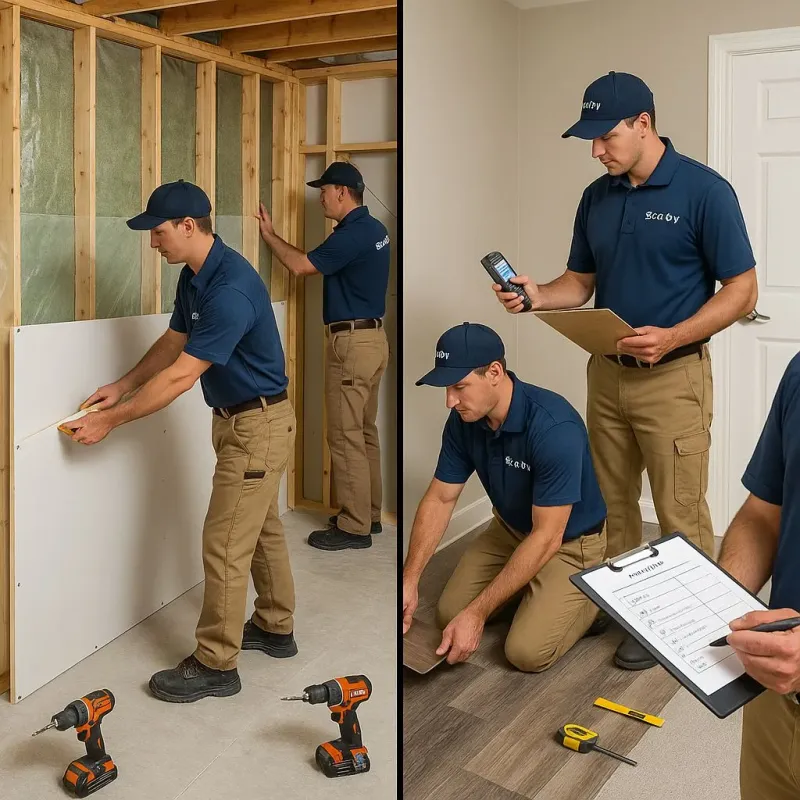 Repairs and Reconstruction process in Morgan, GA